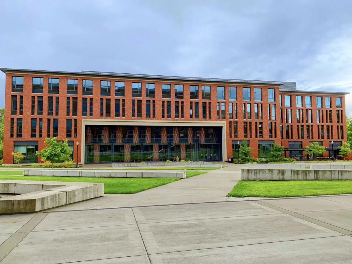 A university campus in Europe